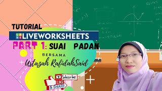 TUTORIAL MEMBINA SOALAN LIVEWORKSHEET PART 1 SUAIPADAN