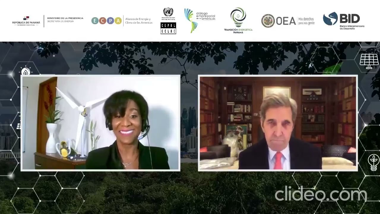 Secretaría de Energía de Pmá y John Kerry: 2da parte de apertura de 5ta Reunión Ministerial regional