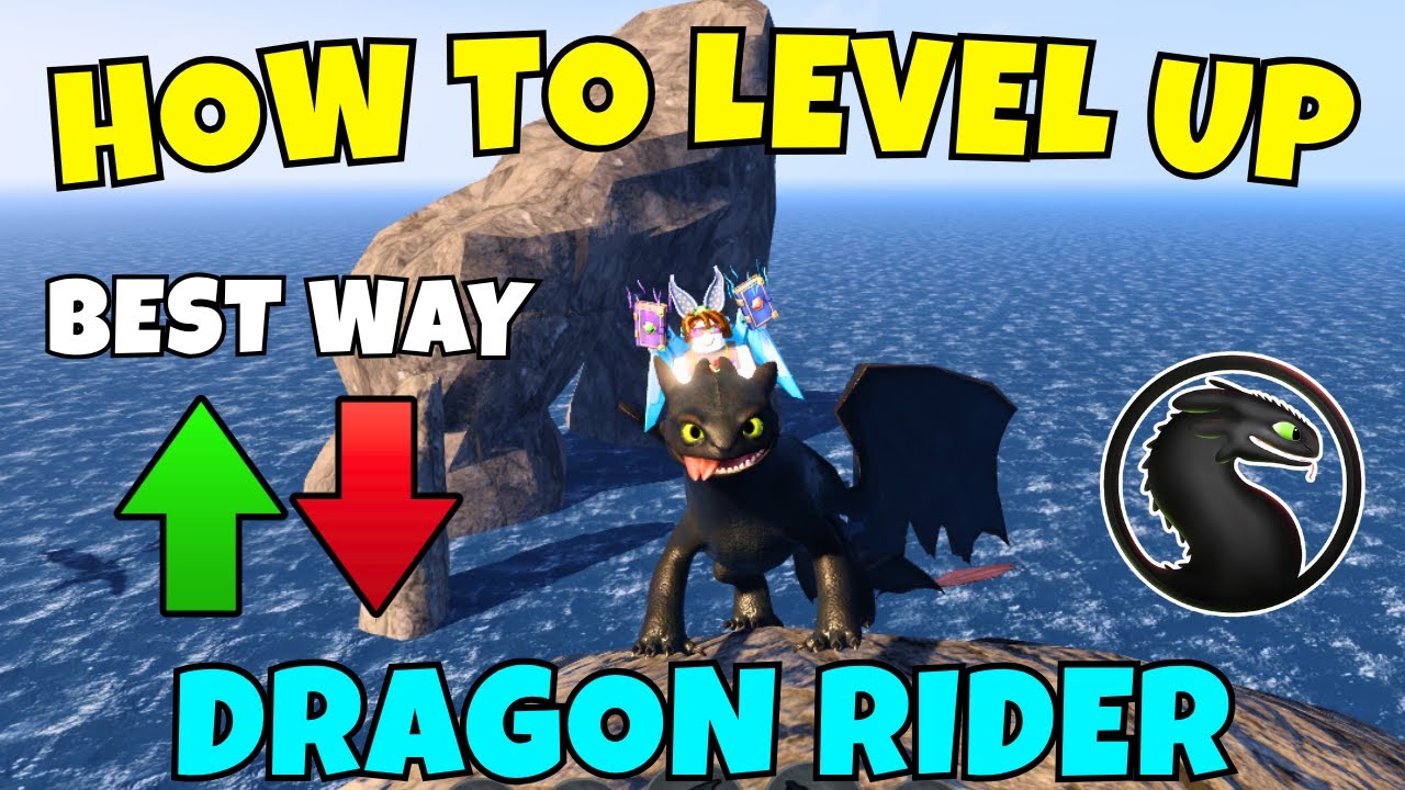 How To Level Up Fast in How To Train Your Dragon | Best Way To Level Up Dragon Rider | Roblox