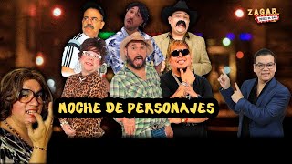 Zagar desde el Bar “Noche de Personajes” con Tito El Ranchero, El Chulo y Pini Ramones.