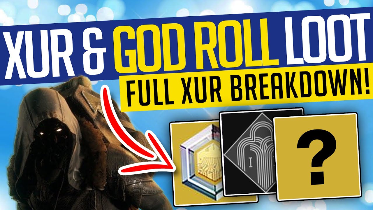 Destiny 2 | XUR & ARMSDAY LOOT! Jan 28th-31st | Full Inventory & Location! - Season of the Lost