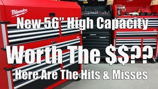 Hits & Misses on the Milwaukee High Capacity 56' 18Drawer Tool Chest and Cabinet Combo