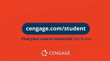 Save on Course Materials with Cengage