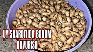 Uy Sharoitida Bodom Qovurish- Уй Шароитида Бодом Ковуриш