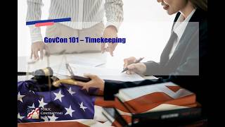 GovCon 101  Timekeeping