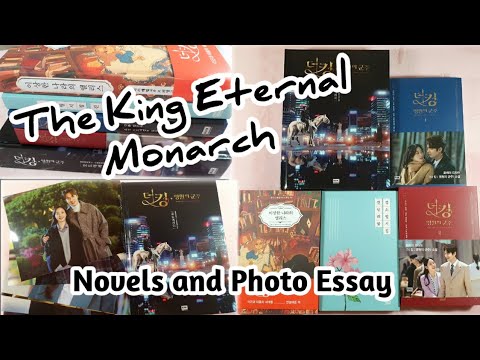 Finally got it!! The King Eternal Monarch Photo Essay and Novel Books Unboxing!!