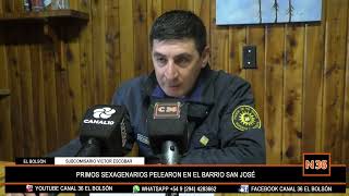 PRIMOS PELEARON EN EL BARRIO SAN JOSÉ Y UNO TERMINÓ HERIDO DE UNA CUCHILLADA. VÍCTOR ESCOBAR