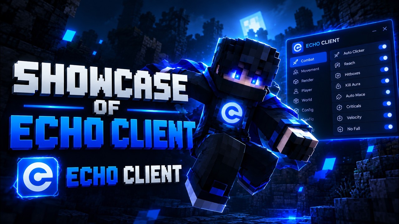 I Tried ECHO CLIENT....This Minecraft Client Has EVERYTHING!! - YouTube