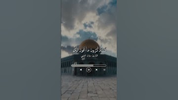 تلاوة بصوت /سلمان العتيبي