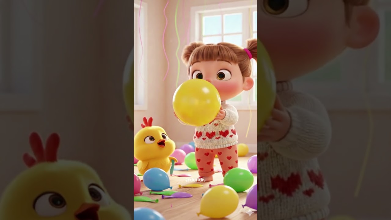 🎈Johny Johny Sí Papa GLOBOS #shorts
