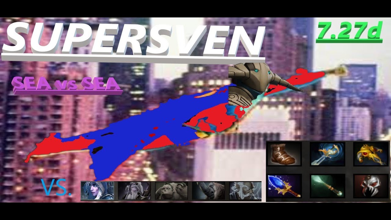 Dota 2 - Turbo Gameplay - Sven 7.27d - SEA Gameplay