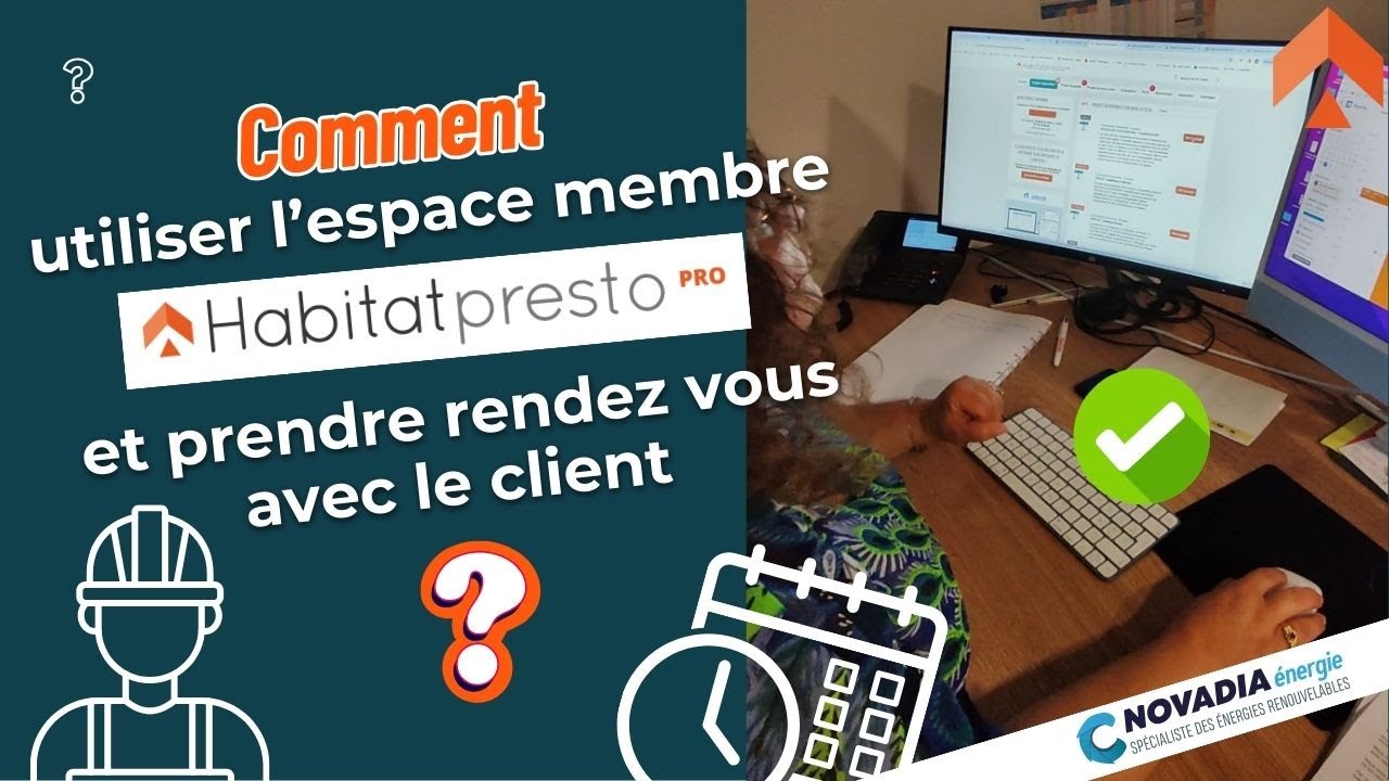 Comment utiliser l’espace membre et prendre rendez vous avec le client ...