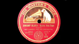 Swamp Blues (Burke Bivens) - Played By Art Landry And His Orchestra