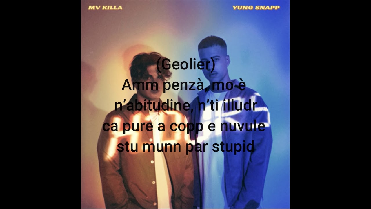 Luntan a me (Testo/Lyrics) - YouTube