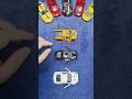 3 Toy Cars ASMR | 5 Cars Waiting (Satisfying) #shorts
