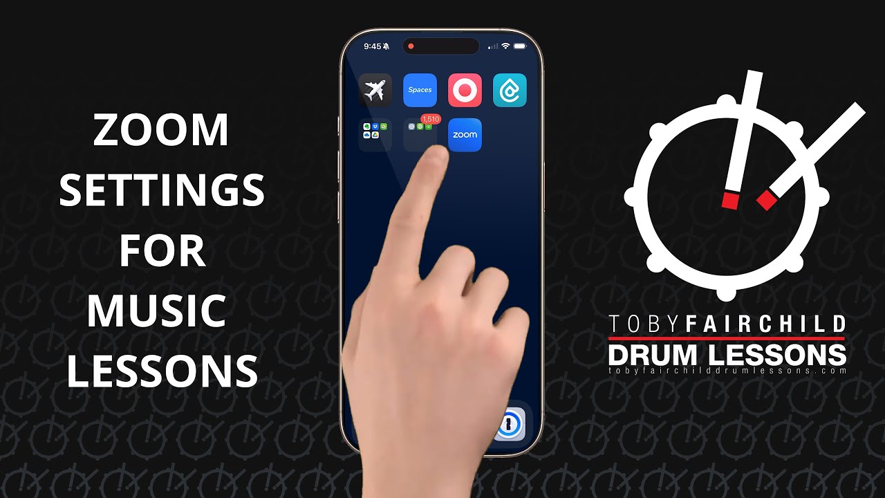 Zoom Settings For Music Lessons - YouTube