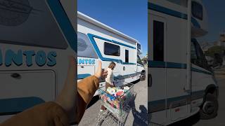 QUANTO CUSTA A COMPRA DO MÊS NUM MOTORHOME #shorts