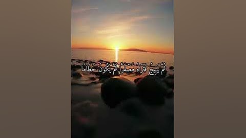 حالات واتس اب قرآن كريم| القارئ شريف مصطفى سورة الحديد