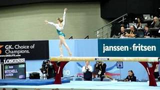 Mitchell Lauren AUS BB qualification Worlds 2010