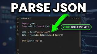 🐍 Python JSON Parsing Using pathlib 📂 | json.loads() 🔍 | Network Automation 🌐
