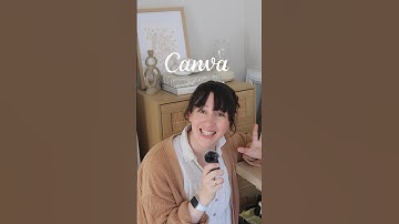 How to vectorise your own drawings and writing with Canva #canvatutorial #vectorization