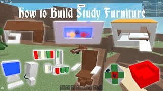 Lumber tycoon 2 | How to Build Study Furniture