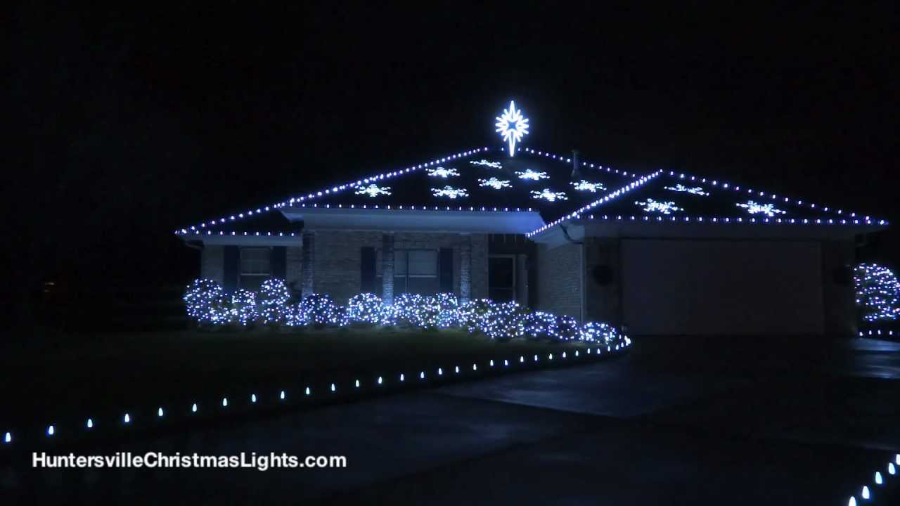 2012 Huntersville Christmas Lights Display YouTube