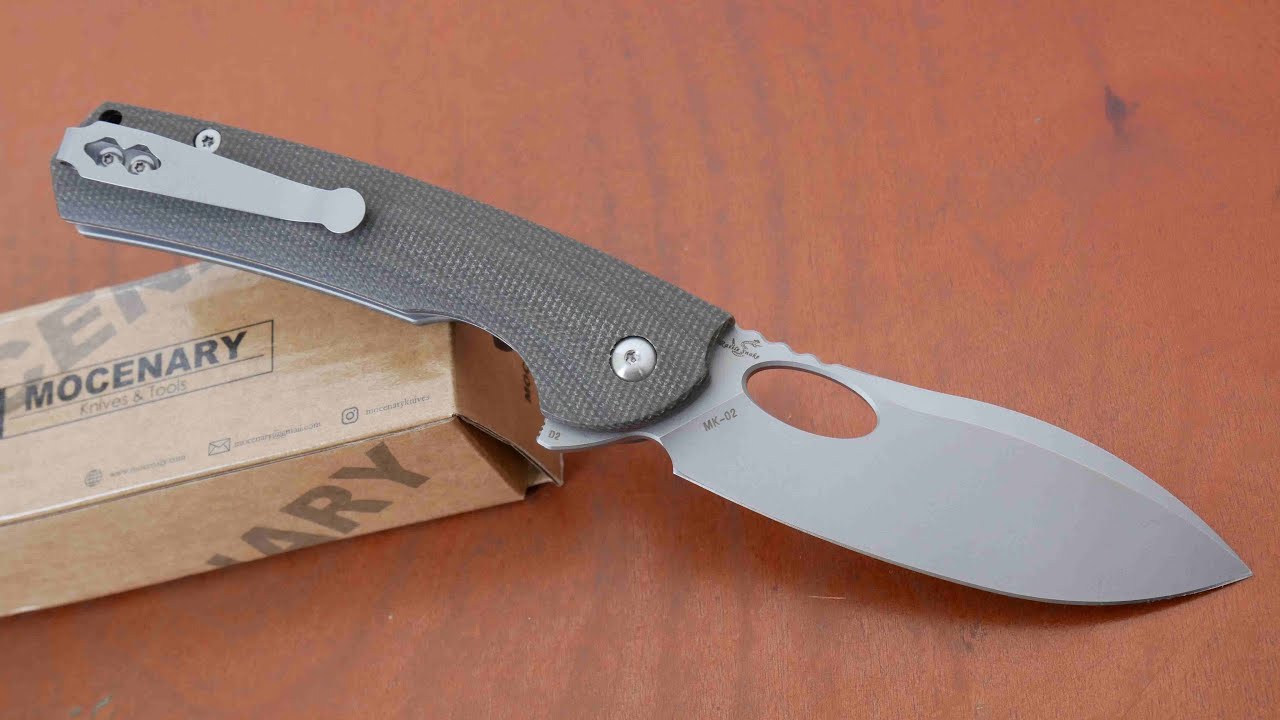 Mocenary MK-02 Micarta, D2
