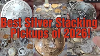 Best Silver Stacking Pickups of 2026 | Three hours of Silver and Gold Bullion! #thecoinguy #coins 