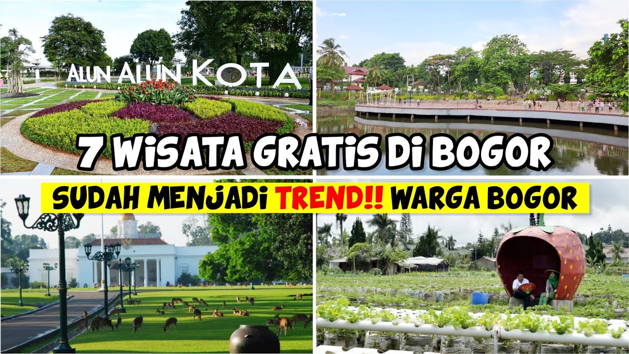 WISATA JAWA BARAT : 7 WISATA GRATIS DI BOGOR & SUDAH MENJADI TREND WARGA BOGOR