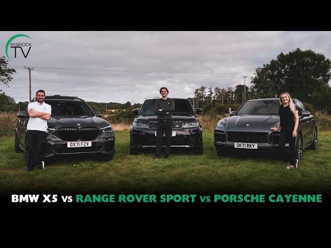 Bmw X5 Vs Range Rover Sport Vs Porsche Cayenne S Coupe | Suv Showcase 4K