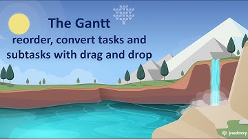 Freedcamp Gantt - drag & drop