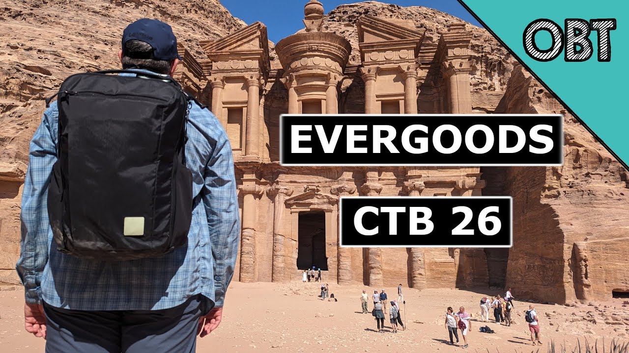 Evergoods Civic Travel Bag 26 Review (2 Weeks in Jordan with CTB26 