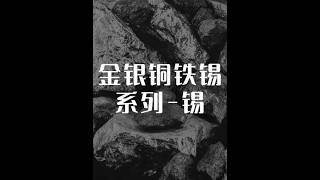 金银铜铁锡系列-锡 #杨华老师 #市场分析 #品牌出海 #锡