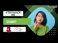 #TryHackMe | OSINT: The Power of Open Source Intelligence!
