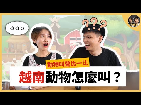 Video 跟越南女朋友學動物叫聲 | 羊叫聲居然像火車？ | 豬叫聲太奇特.. || Từ điển tiếng... - youtube