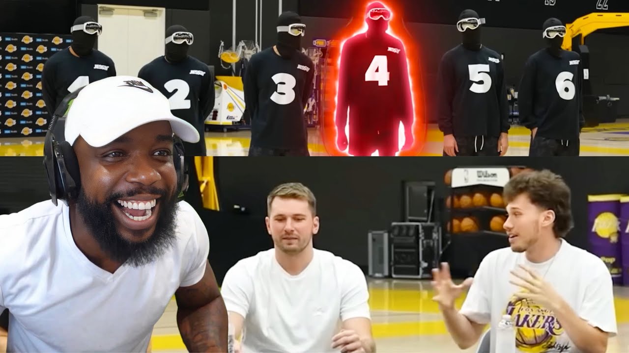 THIS IS INSANE! LUKA DONCIC & Jesser Guess The Secret NBA PLAYER REACTION!