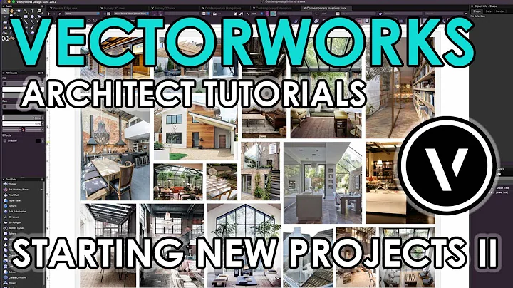 Vectorworks Architect Tutorials: Starting New Proj...