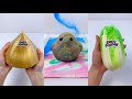 ASMR | CLEANING SOFT OBJECTS WITH SOAP - SEARCHING FOR A TREASURE IN A COLLECTION OF SQUISHIES
