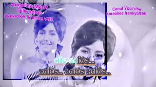 ANGELICA MARÍA, DILE ADIÓS, KARAOKE & LETRA VOZ