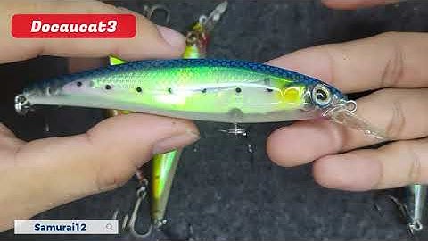 Mồi câu ghềnh và bờ samurai11 | Con mồi câu đa năng thích hợp nhiều địa hình câu cá | Đồ câu cá T3 |