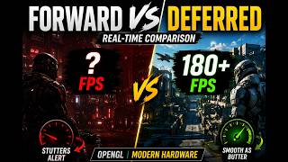 Forward vs Deferred Rendering in OpenGL | Real-Time Comparison on Modern Hardware