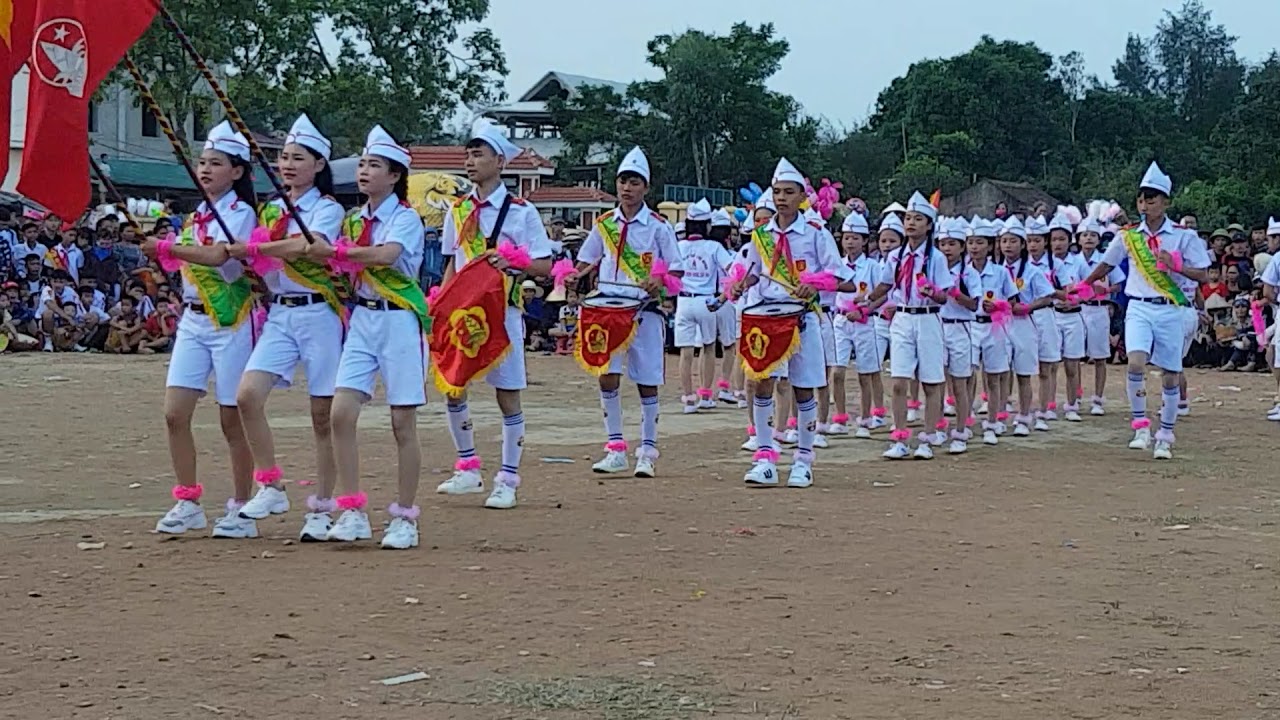 Đội TNTP Hồ Chí Minh Thôn Đông Tây Hải Xã Hoằng Thanh năm 2018 Part1