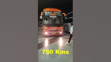 750 Kms KSRTC Bus #shorts