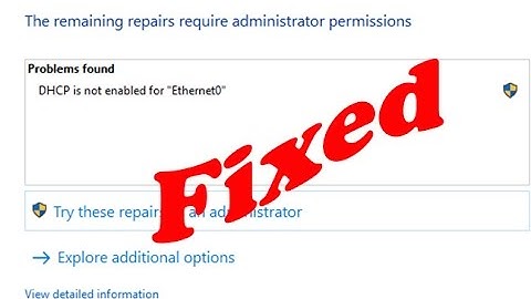 how to fix dhcp is not enabled for wireless network connection|this webpage is not available