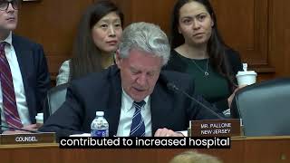 Pallone Remarks at Health Subcommittee Markup of Bills to Increase Transparency and Lower Costs