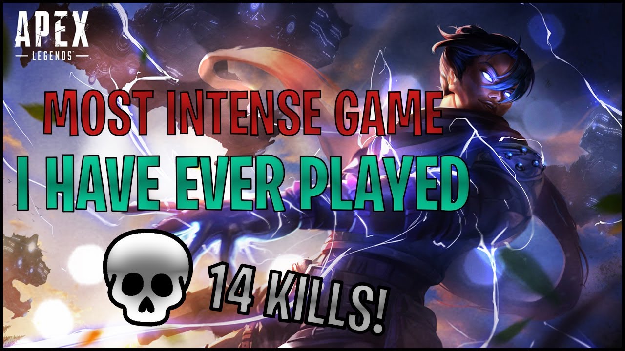 THIS IS THE MOST INTENSE GAME I HAVE EVER PLAYED! (Apex Legends) - YouTube