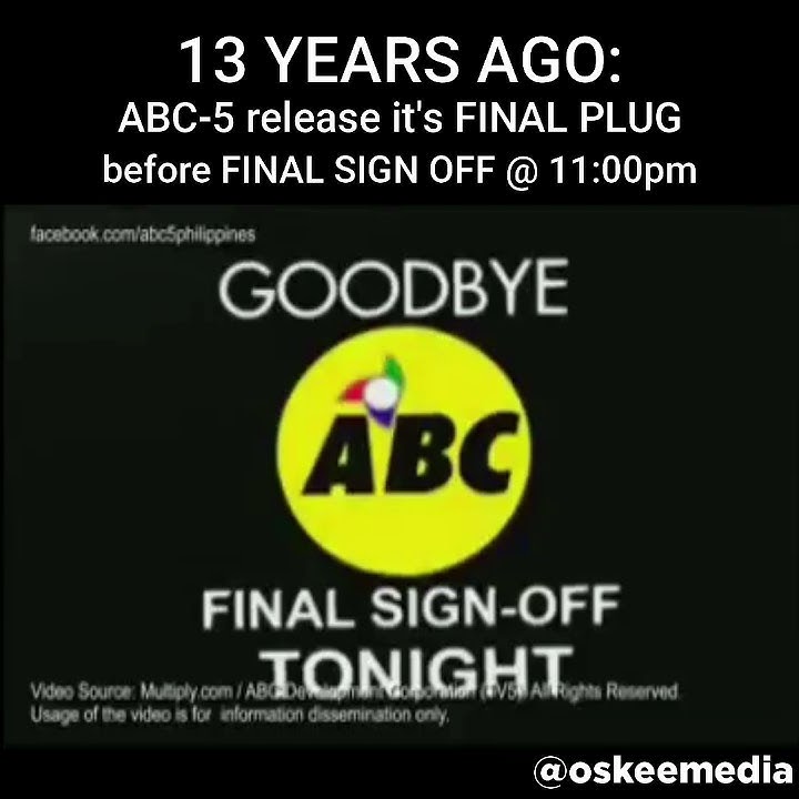 ABC-5 Final Sign-off Teaser [08-AUG-2008]