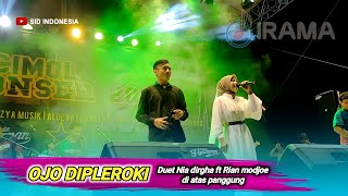 Ojo dipleroki_ Duet ambyar Nia dirgha ft Rian modjoe di atas panggung_Irama dopang