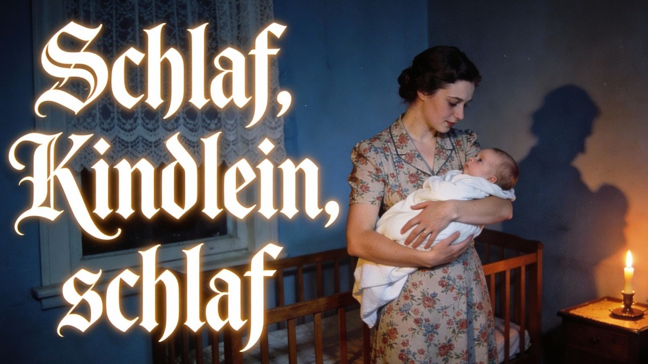 Schlaf Kindlein schlaf 🎶 Deutsches Abendlied 🎶 Volkslied - YouTube